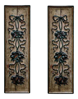 Louis XVI-Style Carved Boiserie Wall Panels - "Essex" a Pair