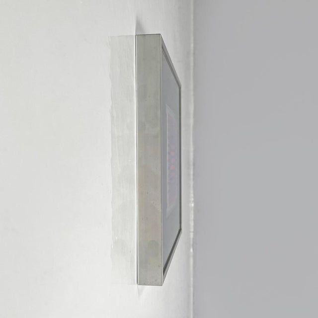 Victor Vasarely, Hungarian Modern Op Art Composition, 1970s, Framed For Sale - Image 4 of 13