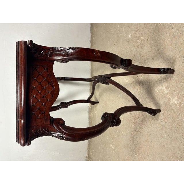 Italian Rococo Style Carved Console Table, Early 20th Century For Sale - Image 12 of 15