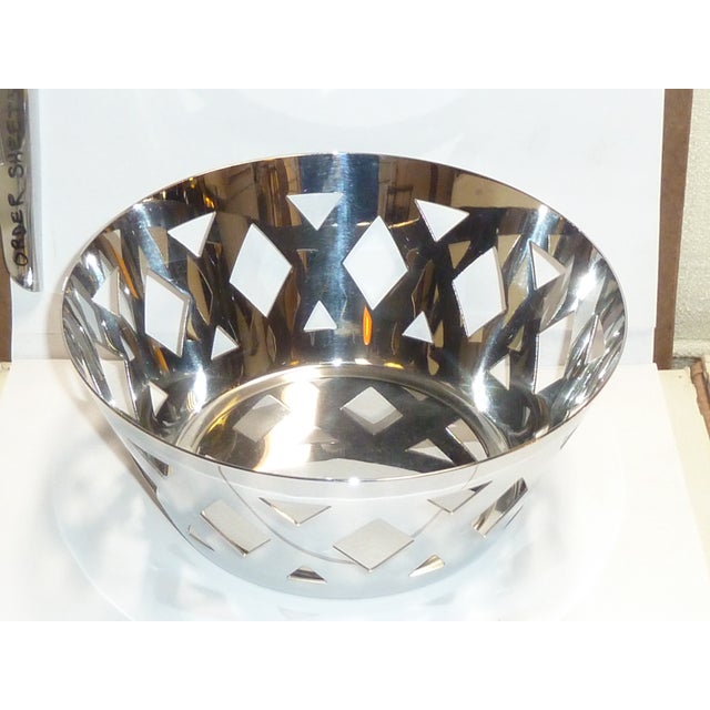 Alessi Stainless Steel Fruit Bowl Chairish