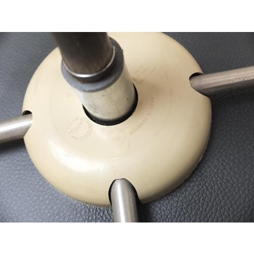 Vintage 3117 Swivel Desk Chair in Leather by Arne Jacobsen for Fritz Hansen, 1971 For Sale - Image 18 of 18