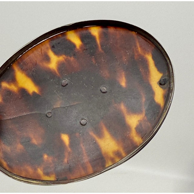 1910s Lovely Silver and Horn Snuff or Trinket Boxes For Sale In Palm Springs - Image 6 of 18