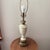 Vintage Rare Ethan Allen Art Deco Brass and Enamel Urn Table Lamp Footed Base For Sale - Image 10 of 12