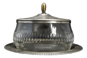 Art Deco Jam Bowl from Bros. Henneberg, Poland, 1930s