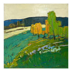 Impressionistic Landscape Original Oil Painting