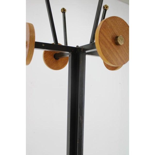 Wood Italian Coat Hanger, 1970s For Sale - Image 7 of 14