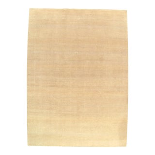 2020s Beige Color Fine Hand Knotted Savannah Grass For Sale