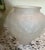 Vintage Pair of Tiffin Glass Art Deco "Raised Poppy" Satin Glass Vases, Large 9" Tall X 27" Circumfrence. They are a...