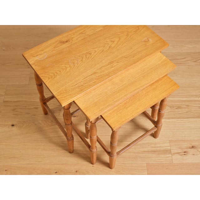 In the manner of Henning (Henry) Kjaernulf. Scandinavian, c. 1970's. Dimensions (Largest) H 20.5" x W 21.75" x D 15.75"