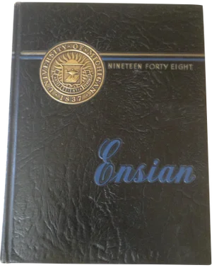 1948 Univ. Of Michigan Ensian Yearbook