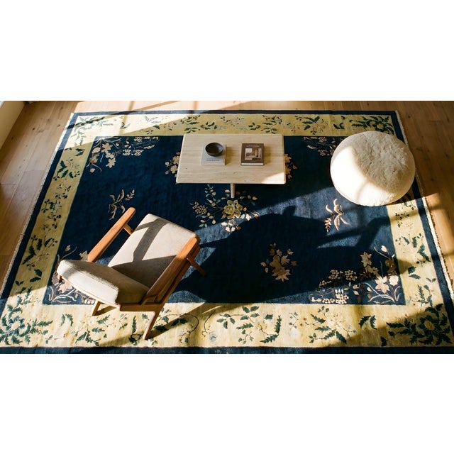 Antique Chinese Peking Rug 9' 2" x 14' 1" For Sale - Image 12 of 13