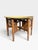 Antique Anglo-Indian Benares Brass Tray Table with Hand-Carved Folding Wooden Base, 1910 For Sale - Image 6 of 15