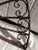 Mid 19th Century Mid 19th Century Antique Wrought Iron Decorative Transom or Window Guard For Sale - Image 5 of 12