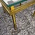 Hollywood Regency Side Table in Engraved Brass and Glass, 1970s For Sale - Image 12 of 13
