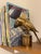 Vintage Mid-Century Modern Brass Bird on Pedestal For Sale - Image 9 of 11