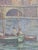 French Impressionist painting of Le Pont Neuf and the River Seine with boats. The painting is initial signed bottom right...