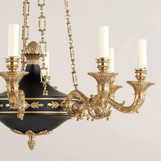 Not Yet Made - Made To Order Empire Style Chandelier For Sale - Image 5 of 5