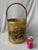 Vintage Raised Repousse Brass Fire Wood Bucket For Sale - Image 13 of 13