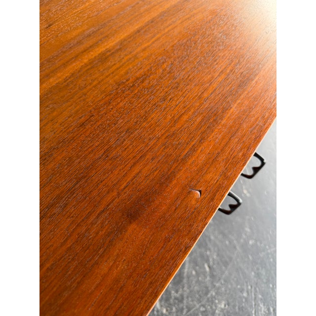 Mid Century Founders CDP Attributed Petite Walnut Cabinet For Sale - Image 9 of 12