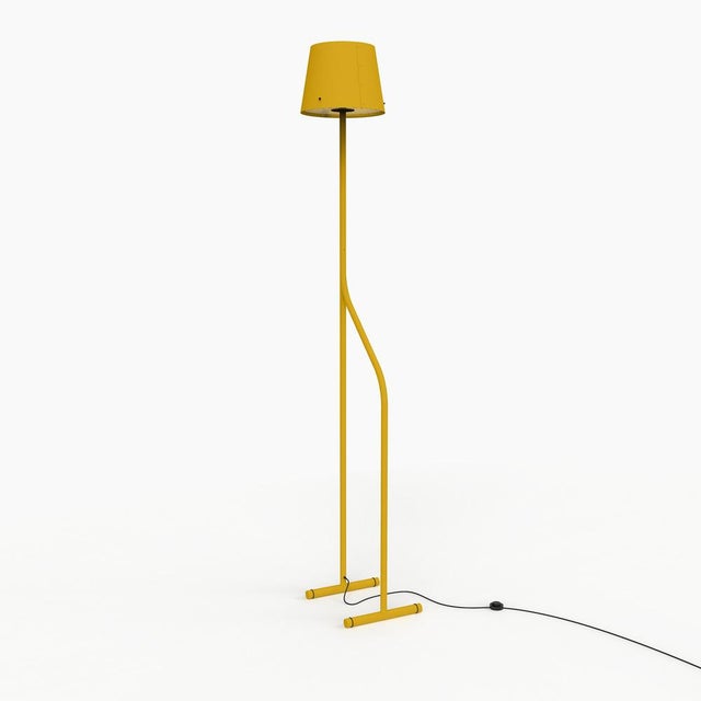 Lamp in Zarafa Yellow by Giovanni Agliottone For Sale - Image 6 of 6