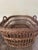 Large Antique Wicker Basket, 1890s For Sale - Image 4 of 11
