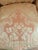 Apricot Antique Louis XV Style Bergère With a Carved Wood Frame, Upholstered Back, Outscrolled Arms & Cabriole Legs For Sale - Image 8 of 12
