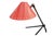 A highly sought-after red hala pinocchio table lamp from the 1950s, designed by h. Th. J. A. Busquet for hala zeist in the...