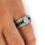 Green 1.48 Carat Old Cut Diamond and Tsavorite Vintage Art Deco Filigree Ring, Size 8 For Sale - Image 8 of 8