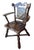Romweber 1950s Romweber Viking Oak Dining Chairs - Set of 6 Including 2 Armchairs For Sale - Image 4 of 7