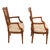 Wood 1950s French Regency Louis XVI Caned Back Carved Side Chairs - A Pair For Sale - Image 7 of 11