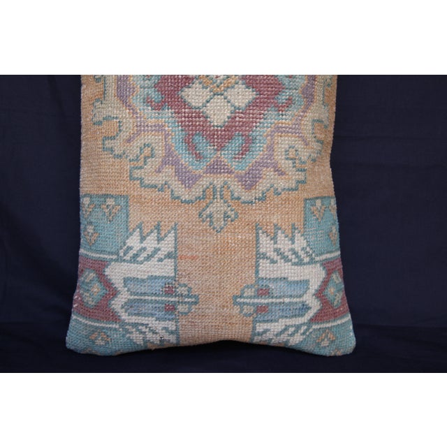 Art Deco Handmade Comfortable Rug Pillow Cover - 16''' X 29'' For Sale - Image 3 of 11