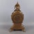 Baroque Mechanical Table Clock in Golden Brass, 1960s For Sale - Image 4 of 18