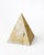 Mid-Century Modern Mid-Century Travertine Marble Pyramid Paperweight attributed to Fratelli Mannelli, 1970s For Sale - Image 3 of 8