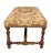 Flemish Baroque Walnut Bench For Sale - Image 9 of 11