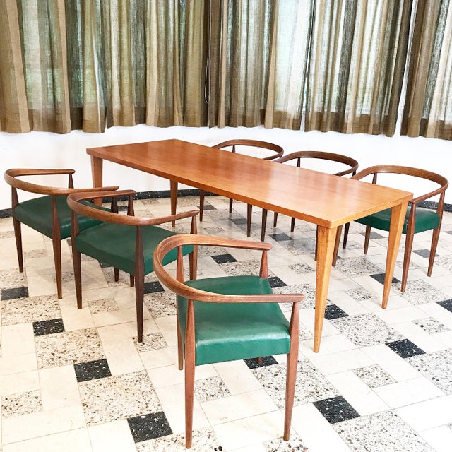 Nanna Ditzel Dining Table by N. Ditzel for P. K. Saværk, 1950s For Sale - Image 4 of 15