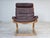 1970s Danish Leather and Bentwood Lounge Chair by Georg Thams for Bramin, 1970s For Sale - Image 5 of 18