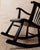 Vintage Scandinavian Rocking Chair by Ilmari Lappalainen, Ilmari Lappalainen for Asko, 1960s For Sale - Image 3 of 11