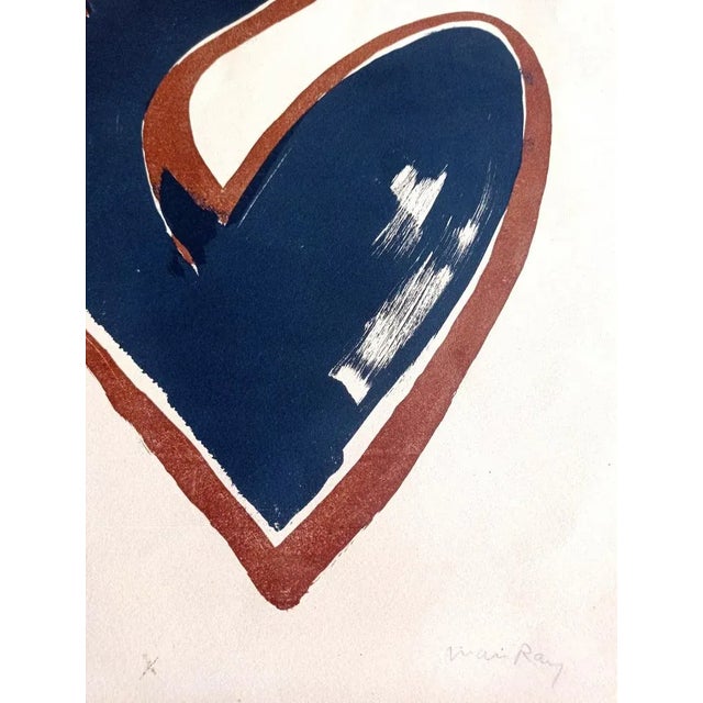 Man Ray, Abstract Composition, Original Chromolithograph, 1960 For Sale - Image 3 of 7