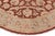 Classic Ziegler Brown/Green Wool Round Rug - 7'10'' X 8'0'' For Sale In New York - Image 6 of 9
