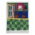 1970’s Original Folk Art Colorful House Interior Serigraph Print For Sale