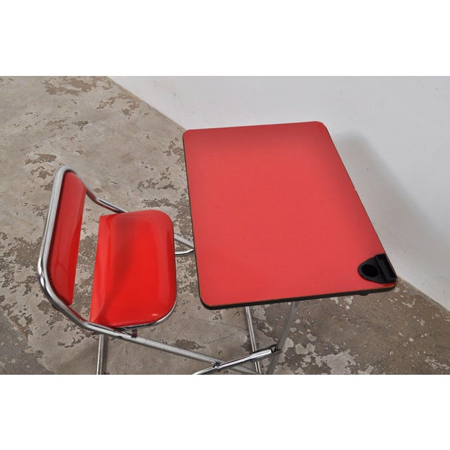 Metal Folding School Desk by Giocattoli Giacomelli, 1970s For Sale - Image 7 of 10