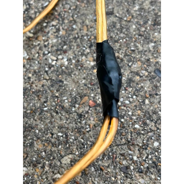 Vintage Dresden Bleikristall Crystal & Brass Large Table Lamps - a Pair For Sale - Image 12 of 12