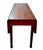 On offer is a handsome solid mahogany drop-leaf table with center cut shaped corners and bobbin-turned legs. It is a...