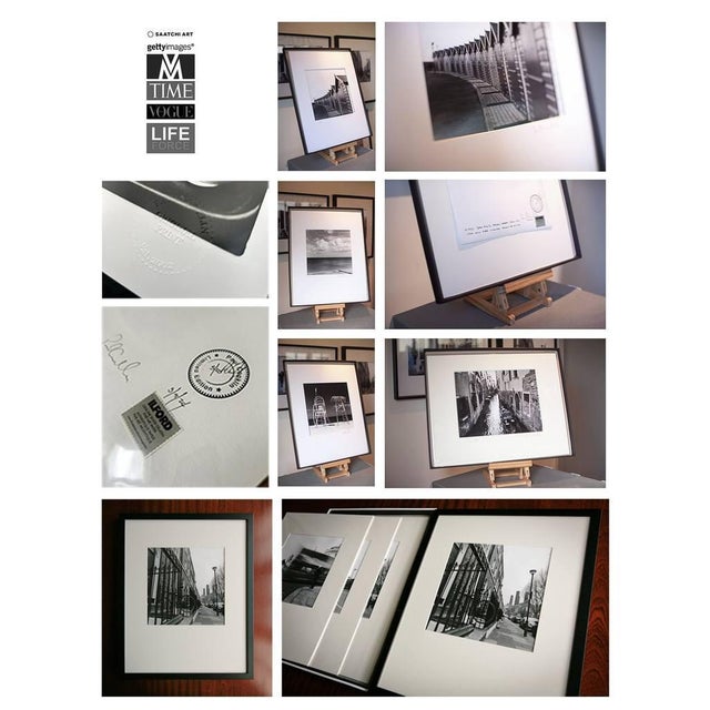 Edition of 10 + 5 APs. Front mount: Signature and edition number with artists blind stamp. Back mount: Ink stamp and print...