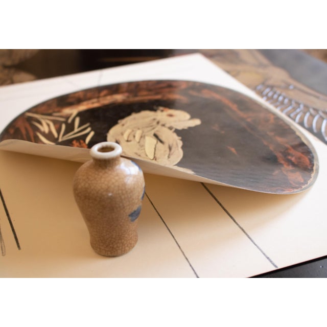 1955 Swiss Print of Picasso's Ceramic Platter, "Dove" For Sale In Dallas - Image 6 of 7