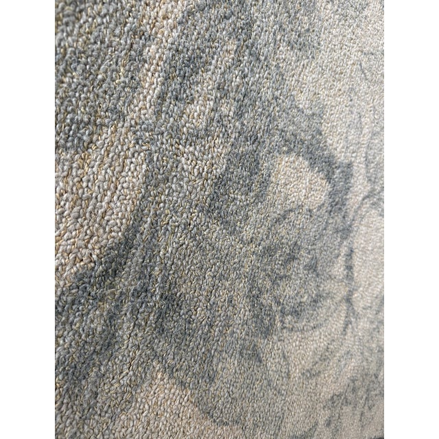 Pottery Barn 9ft × 11ft 10 in Pottery Barn Teague Printed Tufted Rug, Gray Multi For Sale - Image 4 of 10