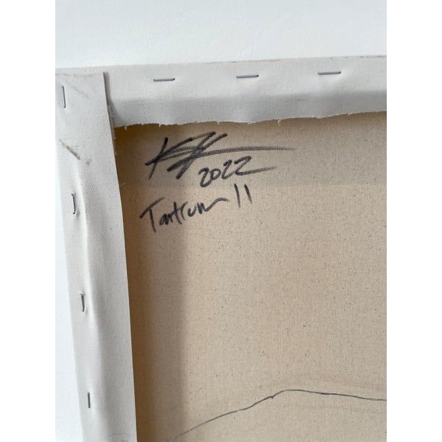 "Tantrum #11" Contemporary Original Abstract Mixed-Media Painting by Kymm Swank For Sale - Image 10 of 13