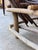 Wood Vintage Rustic Bentwood Twig Hoop Back Armchair With Green Cushion For Sale - Image 7 of 9