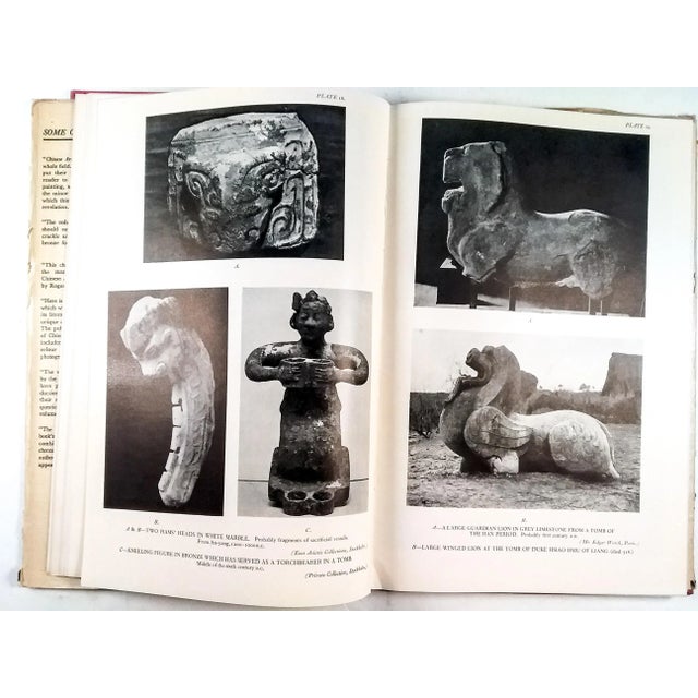 Paper Chinese Art Vintage Hardcover Art Book For Sale - Image 7 of 11