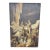 1937 Oil on Canvas Signed Fontaine (Paul Fontaine) Musicians Orchestra Onstage - Possible Carnegie Hall Nyc For Sale
